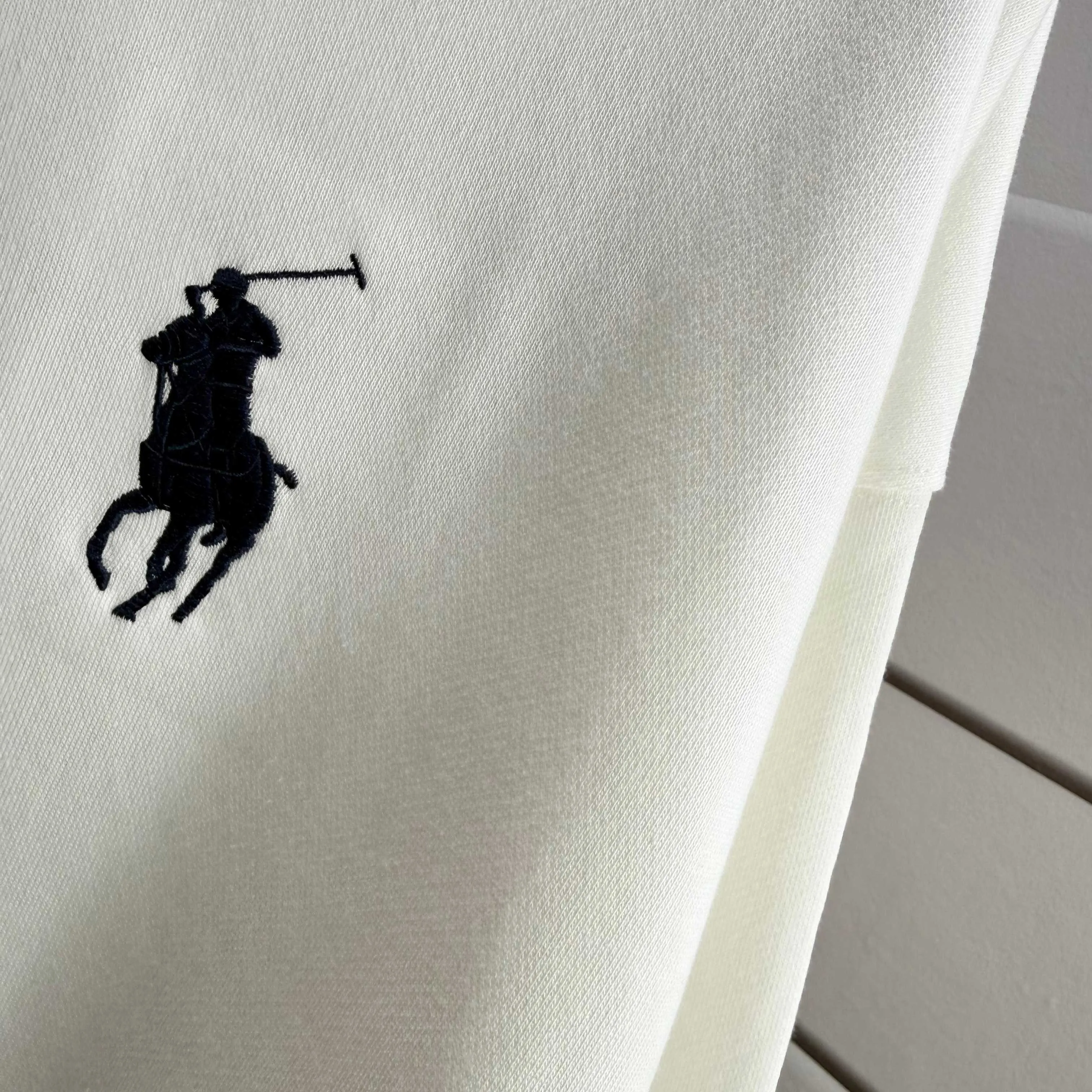 P210 Polo* Ralph Lauren 2025 Autumn and Winter new round neck sweatshirt Classic simple embroidery Customized terry fabric Long sleeves Unisex Color: Black White Size: S (90-130 pounds) M (120-150 pounds) L (140-165 pounds) XL (160-180 pounds) XXL (180-210 pounds)